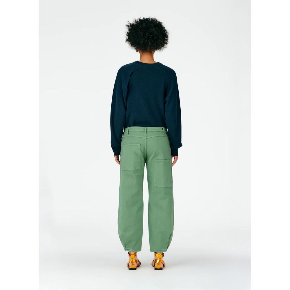 Tibi Green Ankle Cropped Pants 28” waist